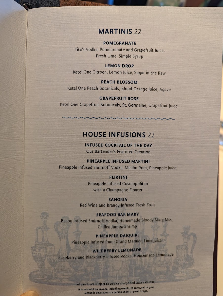 Seafood Bar Menu - Image 4