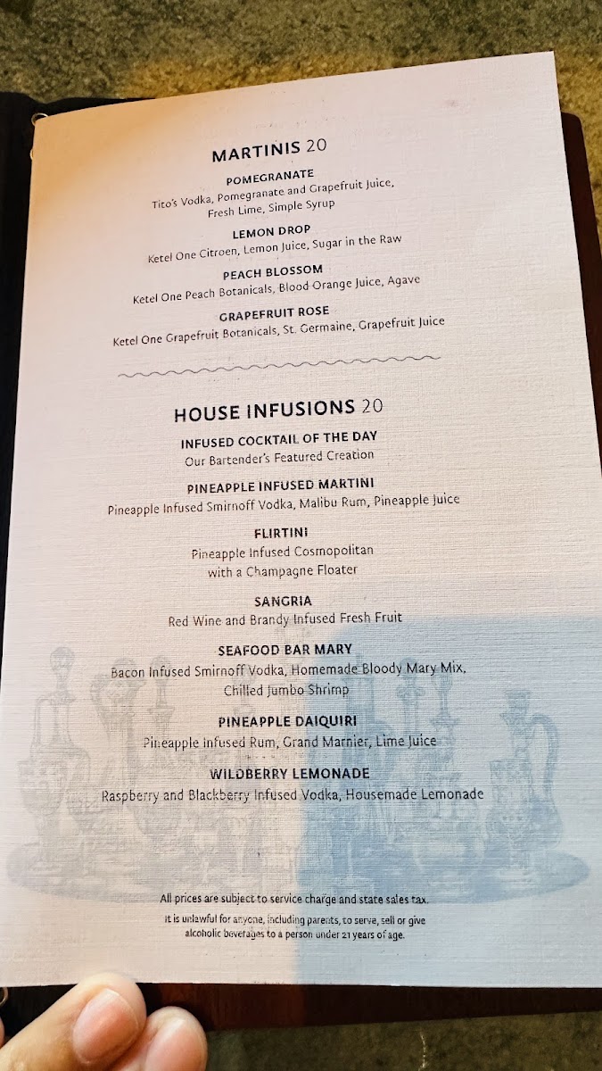 Seafood Bar Menu - Image 6